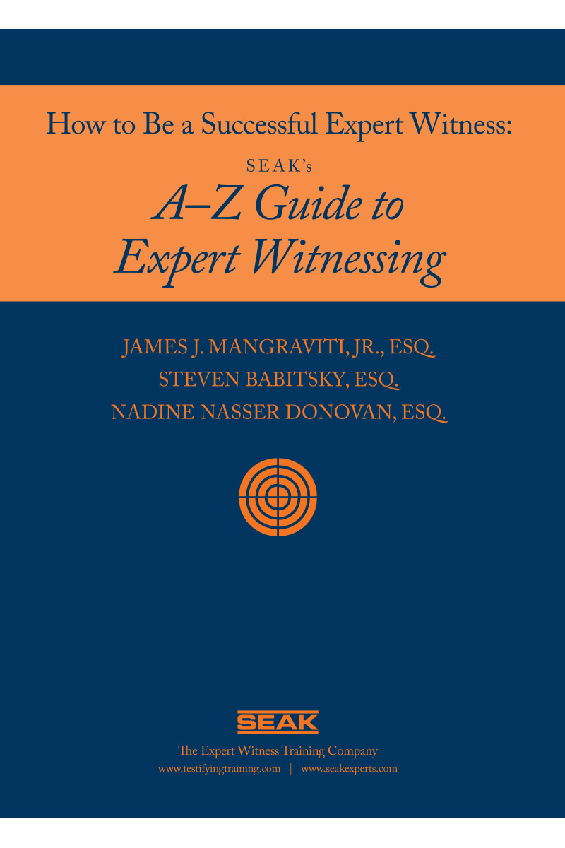 How to Be a Successful Expert Witness