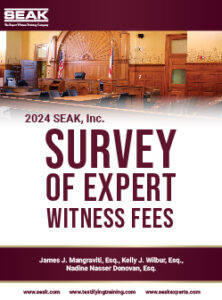 2024 Survey of Expert Witness Fees