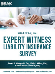 2024 Survey of Expert Witness Liability Insurance